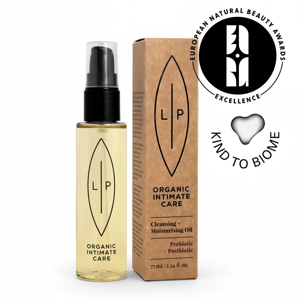 Reinigendes und pflegendes Intimöl I Prä- + Postbiotisch