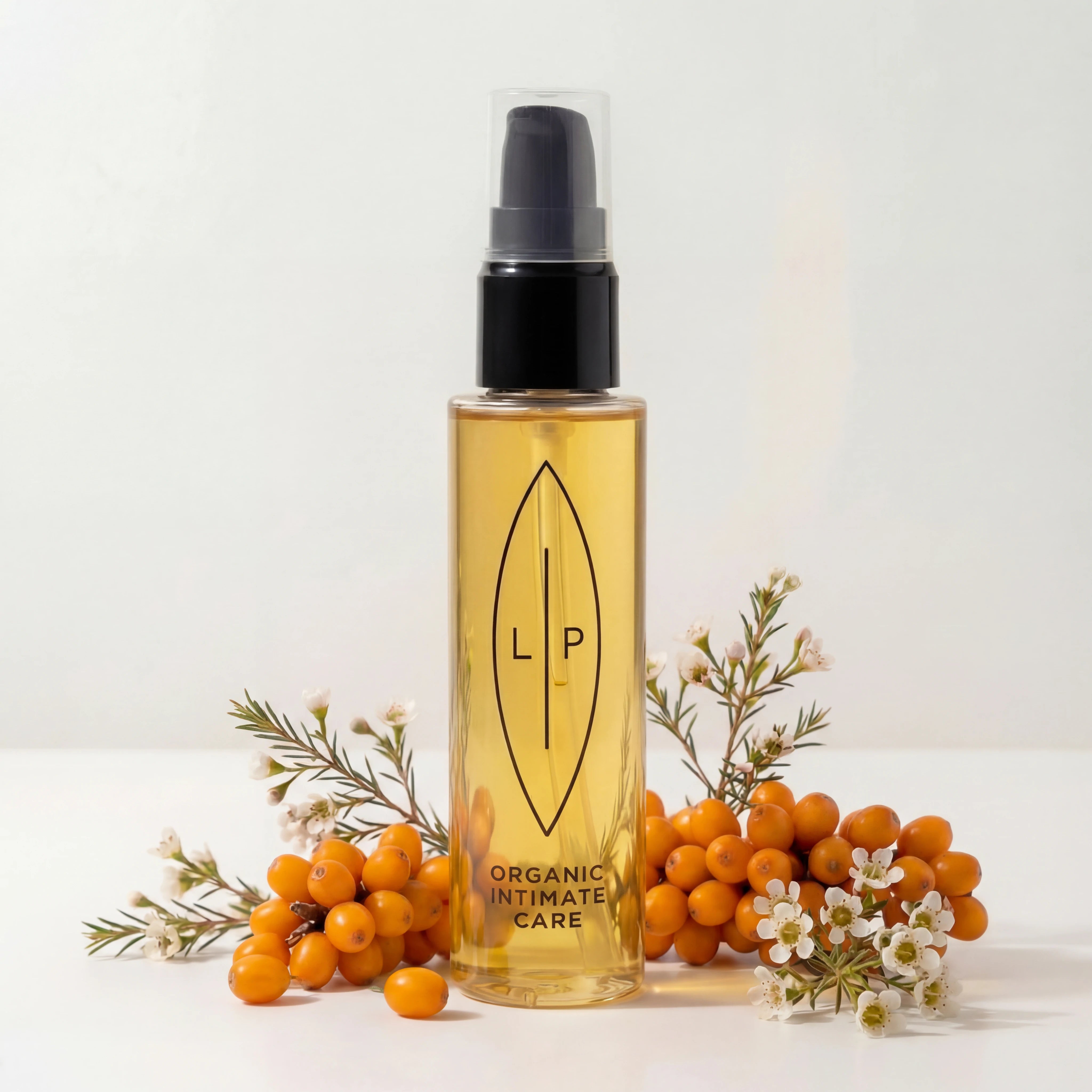 Reinigendes und pflegendes Intimöl I Sanddorn + Fragonia